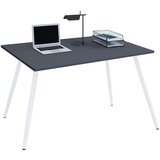 MID.YOU Pisalna Miza Salia, Antracit, Bela, 160x80cm | Shoptok.si