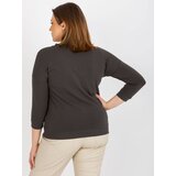 RELEVANCE Blouse-RV-BZ-8475.81-dark khaki | Shoptok.si
