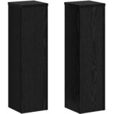  Stalak za biljke 2 pcs Crni hrast 17 x 17 x 60 cm | shoptok.hr