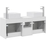  Set ormarića za kupaonicu 3 kom. Bijela 53 x 35 x 63 cm | shoptok.hr