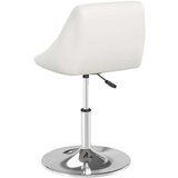  Jedilni stol 2 kosa belo umetno usnje, (20947857) | Shoptok.si