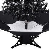 In božićno drvce koje sniježi sa stalkom crno 170 cm PVC | shoptok.hr