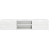 vidaXL TV ormar Beton siva 150 x 39 x 30 cm Konstruirano drvo | shoptok.hr