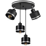 Candellux Lighting Črna kovinska viseča svetilka Wama - Candellux Lighting Cene