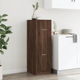 Ormarić za lijekove boja smeđeg hrasta 40x41x118 cm drveni | shoptok.hr