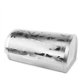 Maestro MR1671S kutija za hleb 39x28x16CM drvo-metal silver