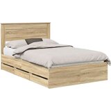  Okvir za krevet s ladicama Sonoma hrast 120 x 190 cm - sonoma hrast 120 x 190 cm | shoptok.hr