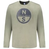 North Sails Muška Majica Dugih Rukava Zelena | shoptok.hr