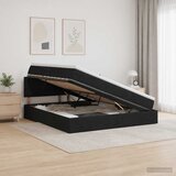  s madracem i skladištem Crna 140 x 190 cm Baršun | shoptok.hr