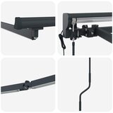  Okvir električne tende s LED-ovima Antracit 4 x 2 m Aluminij | shoptok.hr