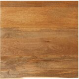 Stolna ploča sa živim rubom 60x60x3 8 cm od masivnog drva manga | shoptok.hr