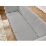 Bobochic Paris Svijetlo siva sofa od bouclé tkanine 242 cm Giorgia – | shoptok.hr