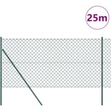  Stup za ogradu Zelena 25 x 1,2 m (60 x 60 mm mreža) Čelik i PVC | shoptok.hr