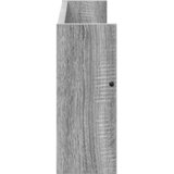 Polica za časopise s policom Zidne Siva Sonoma 60 x 12 x 30 cm | Eponuda.com
