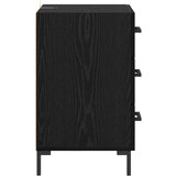  Noćni ormar Crni hrast 40 x 40 x 66 cm Konstruirano drvo | shoptok.hr