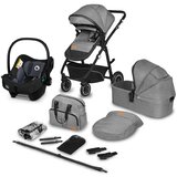 Lionelo otroški voziček 3v1 bianka™ grey stone | Shoptok.si
