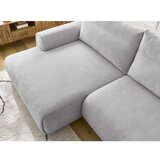 Bobochic Paris Svijetlo siva kutna garnitura Aden – | shoptok.hr