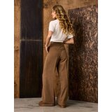 Sinsay Elegantne wide leg hlače s ukrasnim šavovima | shoptok.hr