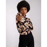 Italy Moda Blouse-DHJ-BZ-N6118.36-black-beige | Shoptok.si