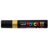 POSCA Uni flomaster; konica 15 mm ploščata; zlat, (21290572) Cene