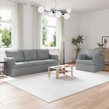  Set sofe 2 pcs Svijetlo siva 201 x 80 x 85 cm tkanina | shoptok.hr