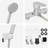  Set glave tuša Krom G 1 / 2 inča Mjed | shoptok.hr