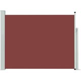 Maison Chic Zložljiva stranska tenda - Senčniki za teraso 140x500 cm rjava, (22041370) Cene