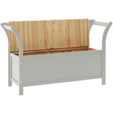  Klupa siva 107 x 45 x 75,5 cm od masivne jelovine | Eponuda.ba