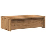 vidaXL Stojalo za zaslon s predali artisian hrast 50x27x15 cm inž. les | Shoptok.si