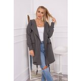 Kesi Insulated cape with a hood graphite Cijene