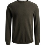 Jack & Jones Pulover 'Ehill' temno zelena | Shoptok.si