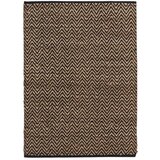 douceur d'intérieur Crni/u prirodnoj boji tepih 120x170 cm Zigzag – Cijene