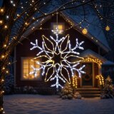  Božićne lampice u obliku pahulja LOVIISA 140 LED lampica | shoptok.hr