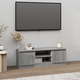 TV ormarić s vratima boja sivog hrasta sonome 102x30x36 cm | shoptok.hr