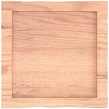 Stolna ploča svjetlosmeđa 40x40x(2-4) cm obrađena hrastovina | shoptok.hr