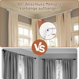 DAKEPOLE raztegljiva kotna karnisa 150–340 cm | Shoptok.si