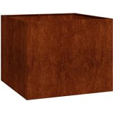  Sadilica boja hrđe 100x100x80 cm od pohabanog čelika | shoptok.hr