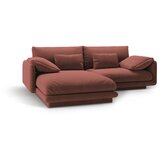 Micadoni Ružičasta kutna garnitura od bouclé tkanine (s lijevim kutom) Torino – Home | shoptok.hr