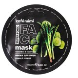 CafeMimi maska za lice sa povrćem CAFÉ mimi - krastavac i špargla super food 10ml Cene