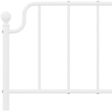  Metalno zamjensko uzglavlje bijelo 135 cm - Bijela 135 cm 1 | shoptok.hr