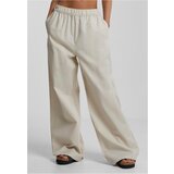 UC Ladies Women's wide-leg trousers - cream Cene