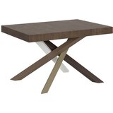 Itamoby   Volantis (90x130/234 cm) - oreh, barva nog: bela, rjava - raztegljiva jedilna miza, (20841885) Cene