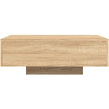  Stolić za kavu s LED svjetlima boja hrasta sonome 85x55x31 cm | Eponuda.com