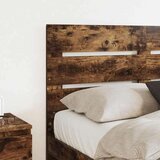  Vzglavje z vzglavjem Dimljeni oreh 150 cm Konstruiran les, (5000120880) | Shoptok.si