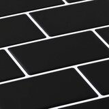  Subway pločica 20 pcs Crna 30 x 30 cm Poliuretan i PET | shoptok.hr