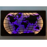  Li-Go 4709/DUB2 - LED RGBW zidna dekoracija LED/24W/230V 125x74 cm hrast + daljinski upravljač | Eponuda.com