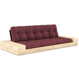 Karup Design Bordo rdeča raztegljiva sedežna garnitura 244 cm Base – Cene