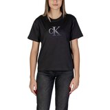 Calvin Klein Jeans Majice s kratkimi rokavi EMBROIDERED MONOLOGO J20J224798 Črna Cene
