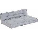 Jastučić za paletni kauč 2 pcs Siva 120 x 80 x 38 cm Tkanina | shoptok.hr