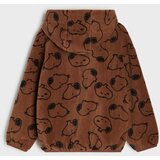 Sinsay Fleksibilna raskopčiva hoodica od flisa s kapuljačom Snoopy | shoptok.hr